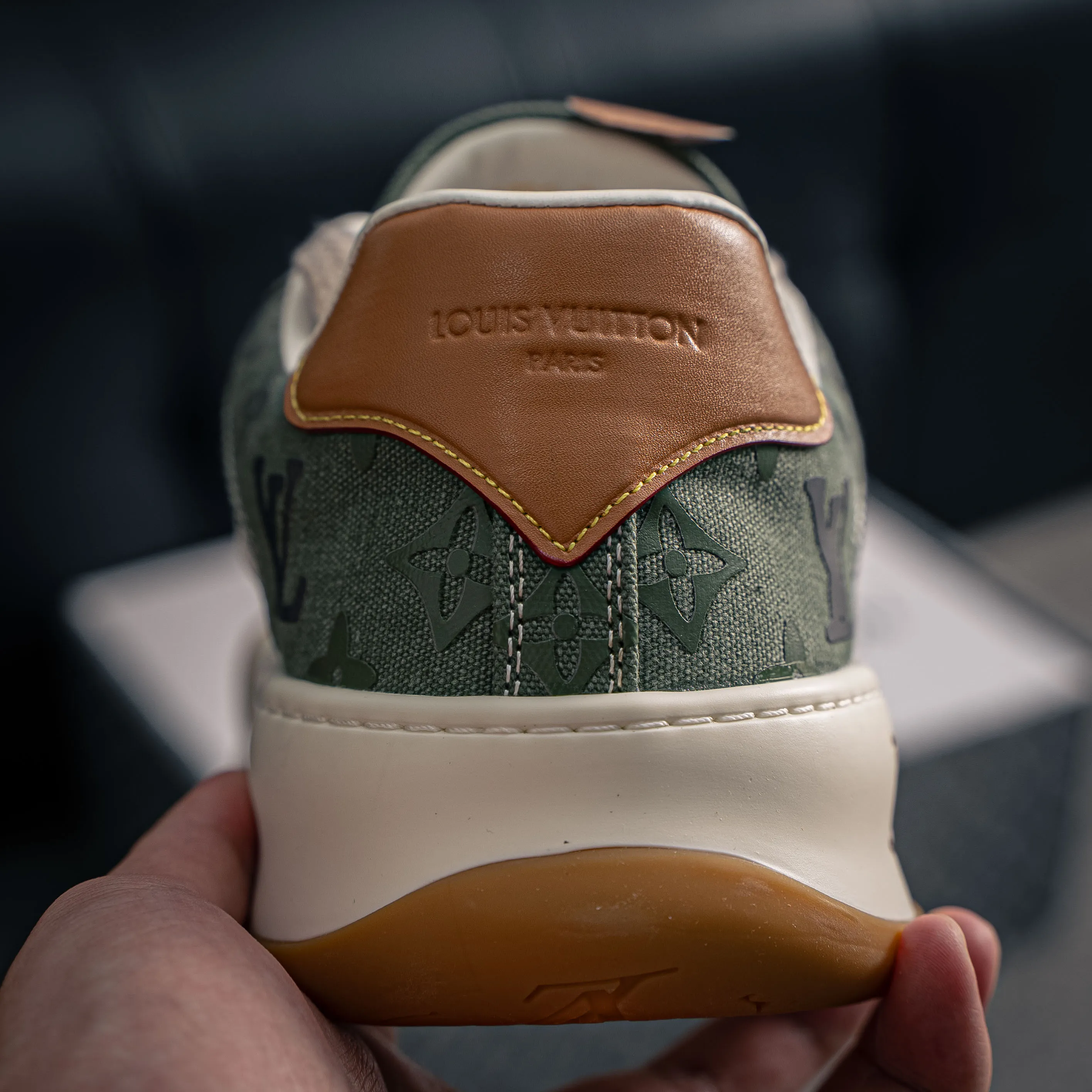 # LV LOUIS VUITTON Tilted Low Sneakers Series Low-Top Retro Versatile Skate Shoes 2026 Skate Shoes Shoes